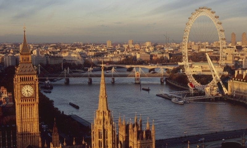 London records highest room rates for a January since 1994