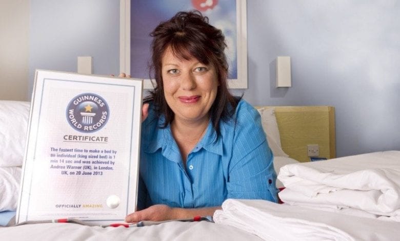 World’s fastest king size bed maker awarded Guinness World Record