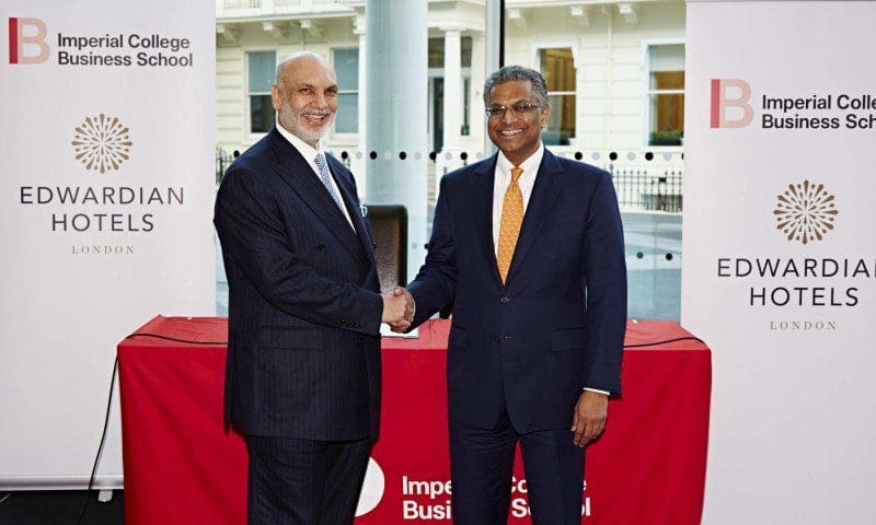 Edwardian Hotels collaborates with Imperial College Business School