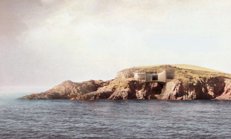 Plans unveiled for cliffside hotel suite on Devon’s Burgh Island