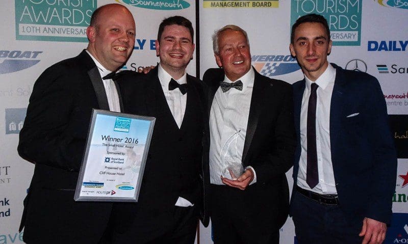 Cliff House hotel wins ‘Small Hotel of the Year’ award