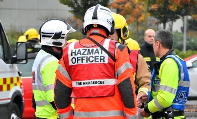 Hampshire hotel evacuated after chlorine leak