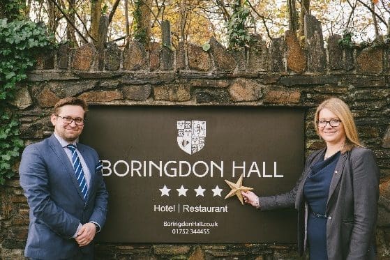 Plymouth’s Boringdon Hall becomes city’s first five-star hotel