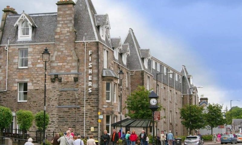 Fishers Hotel in Pitlochry damaged by New Year’s Day fire