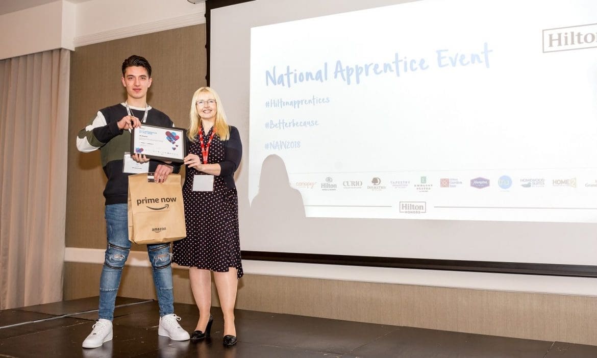 Hilton announces its hotel and apprentices of the year
