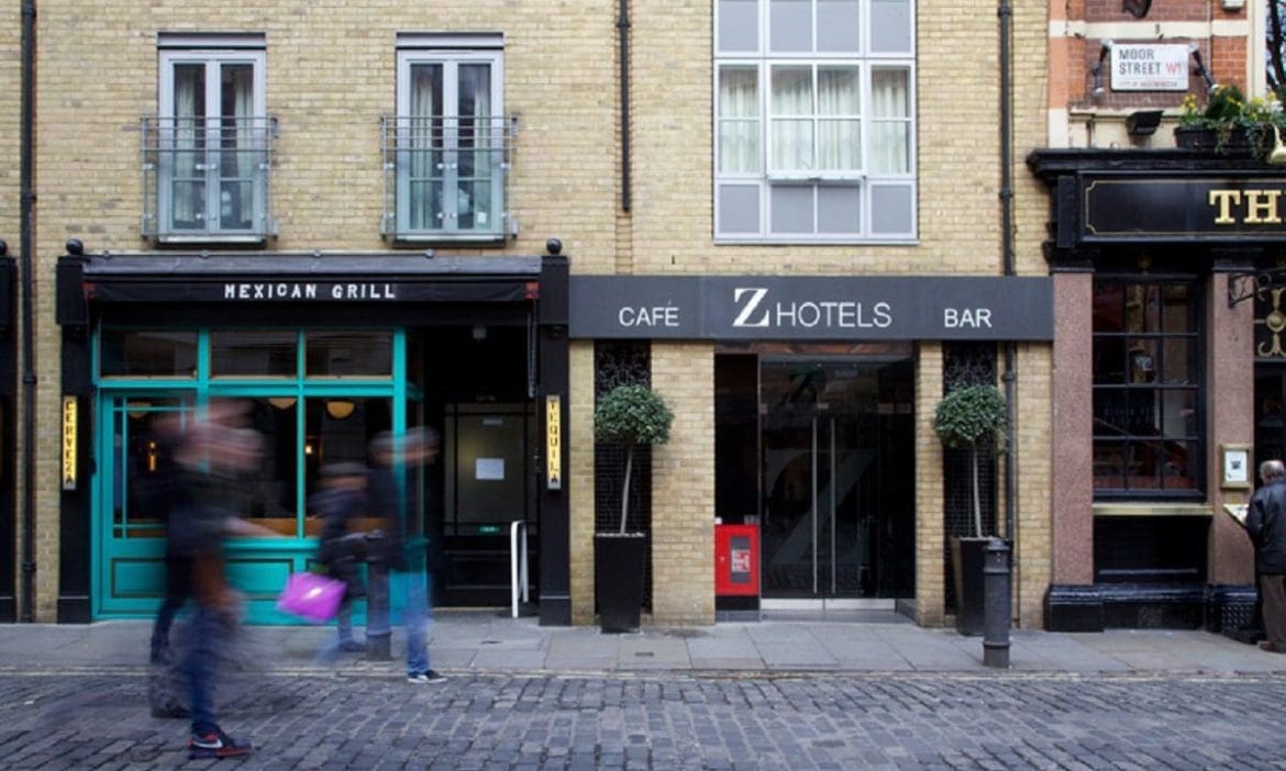 Z hotels receives £18m funding for new central London property