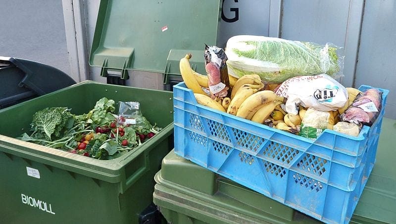 What is the hospitality sector doing to deal with waste?
