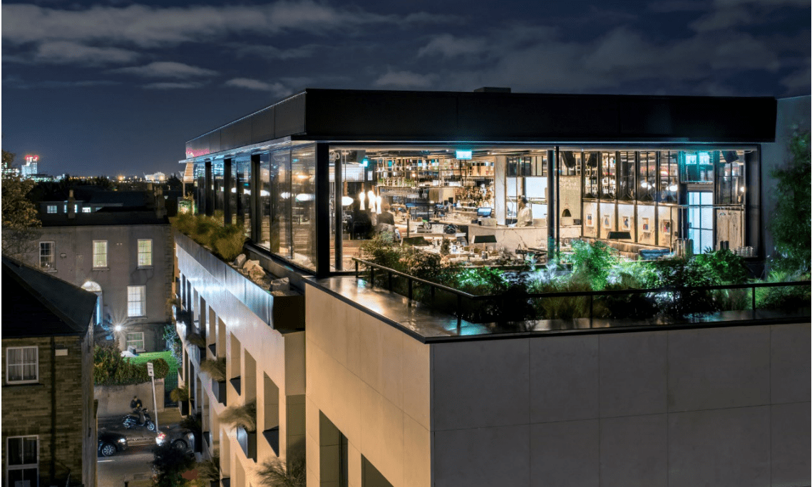 The eco-friendly hotel