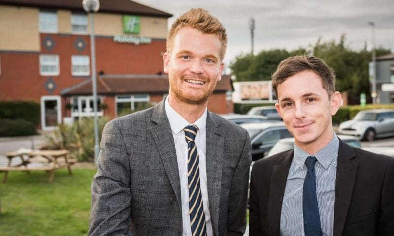 Double appointment at Holiday Inn Manchester