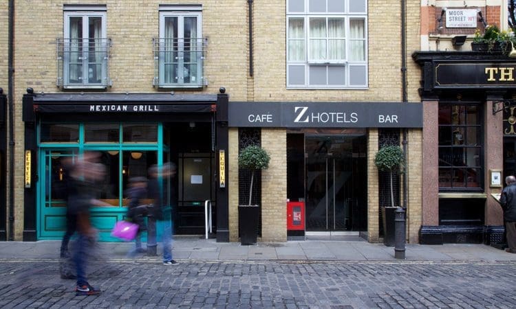 Z Hotels to open new Leicester Square site following £23m loan