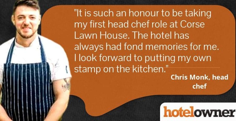 Corse Lawn House appoints youngest head chef in hotel’s history