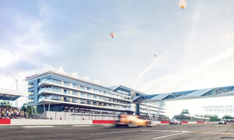Silverstone race circuit hotel greenlit 
