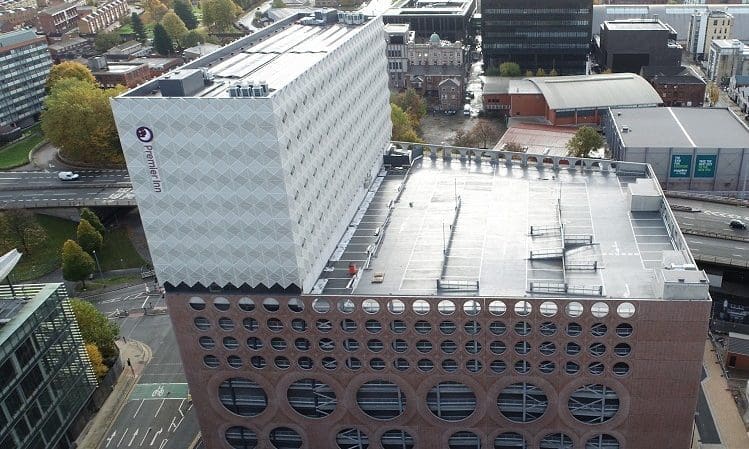 Premier Inn completes Circle Square hotel construction