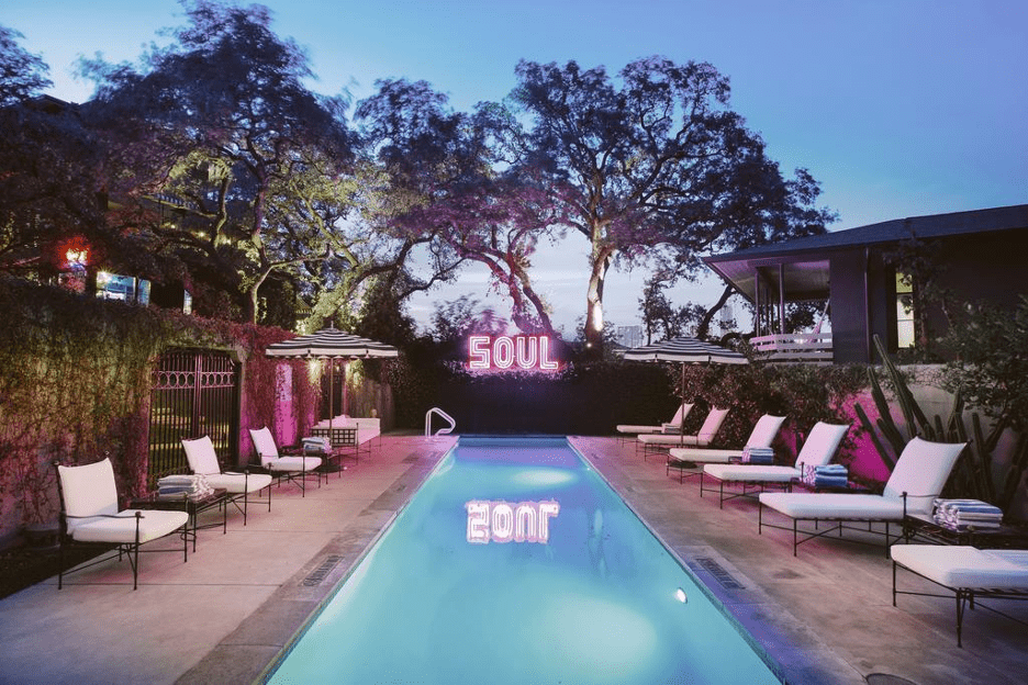 The sound of luxury hotels