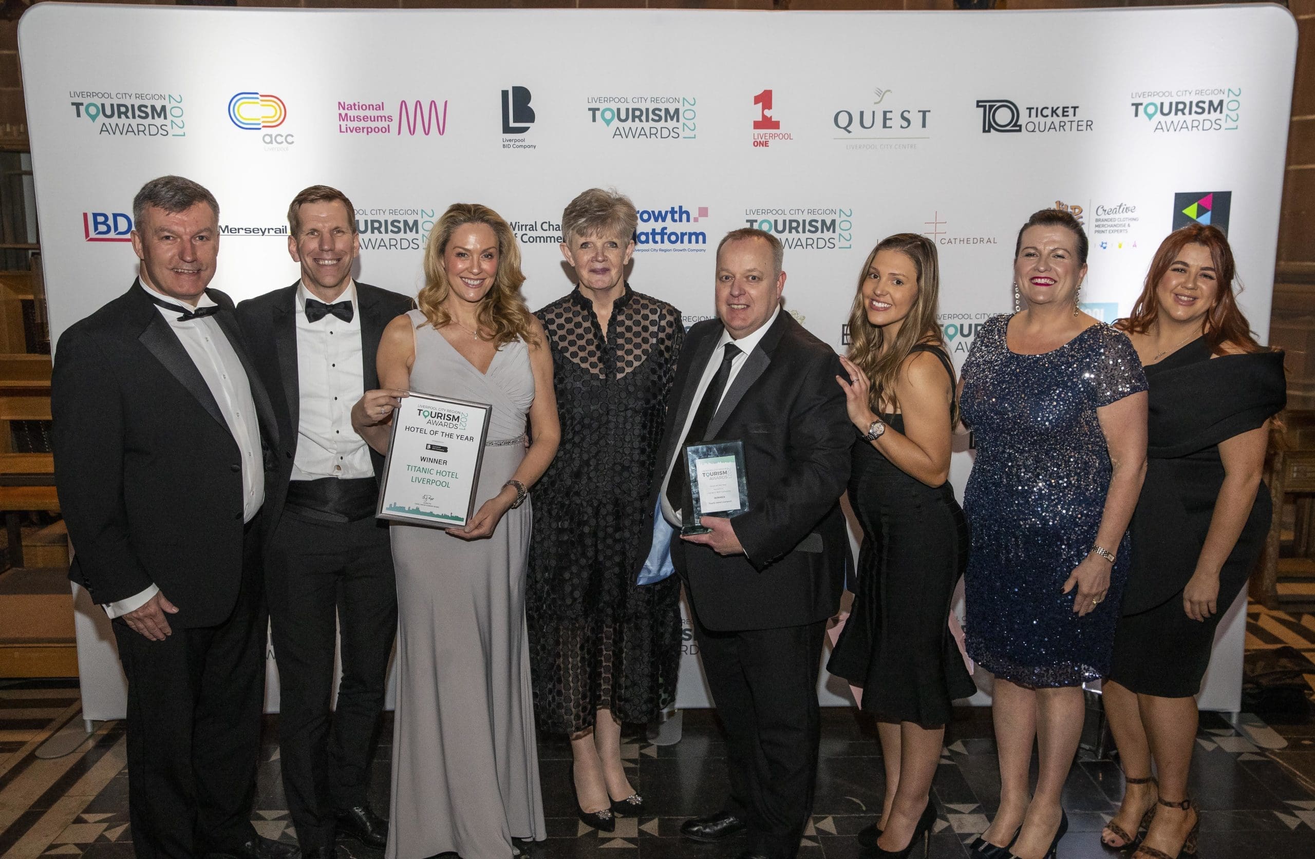 Titanic Hotel named Hotel of the Year at Liverpool Tourism Awards