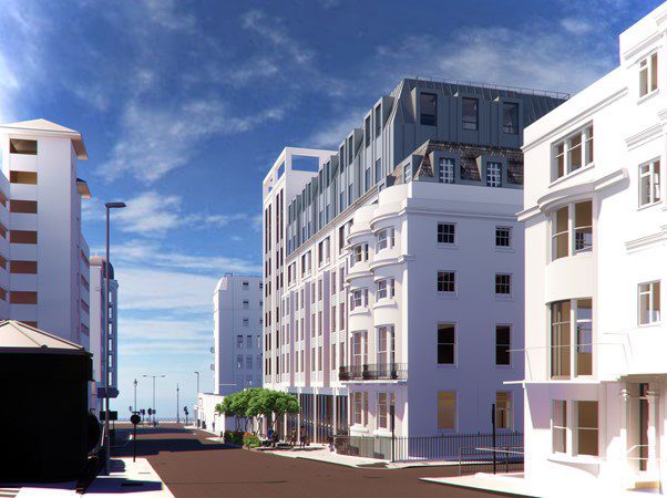 Work begins on 221-bed seafront hotel in Brighton