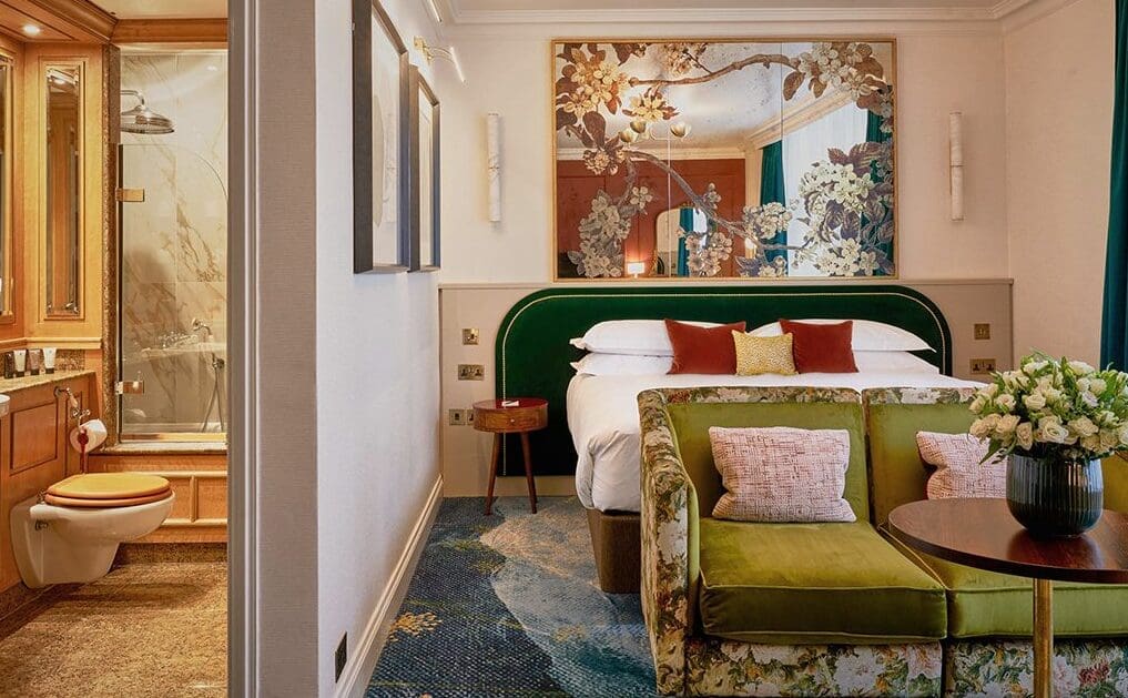 The Capital in Knightsbridge unveils room refurb