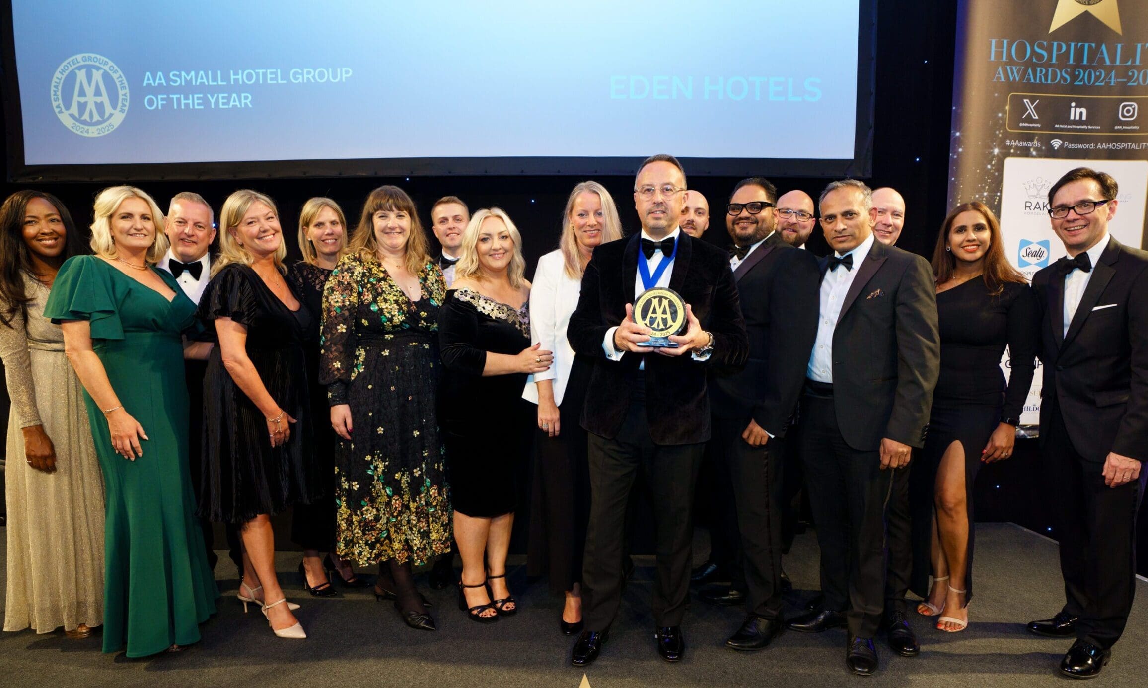 The Eden Collection named AA Small Hotel Group of the Year