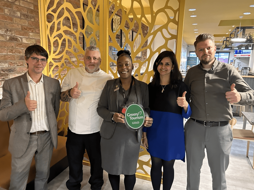 The Wesley wins IIP accreditation and Green Tourism Gold Award
