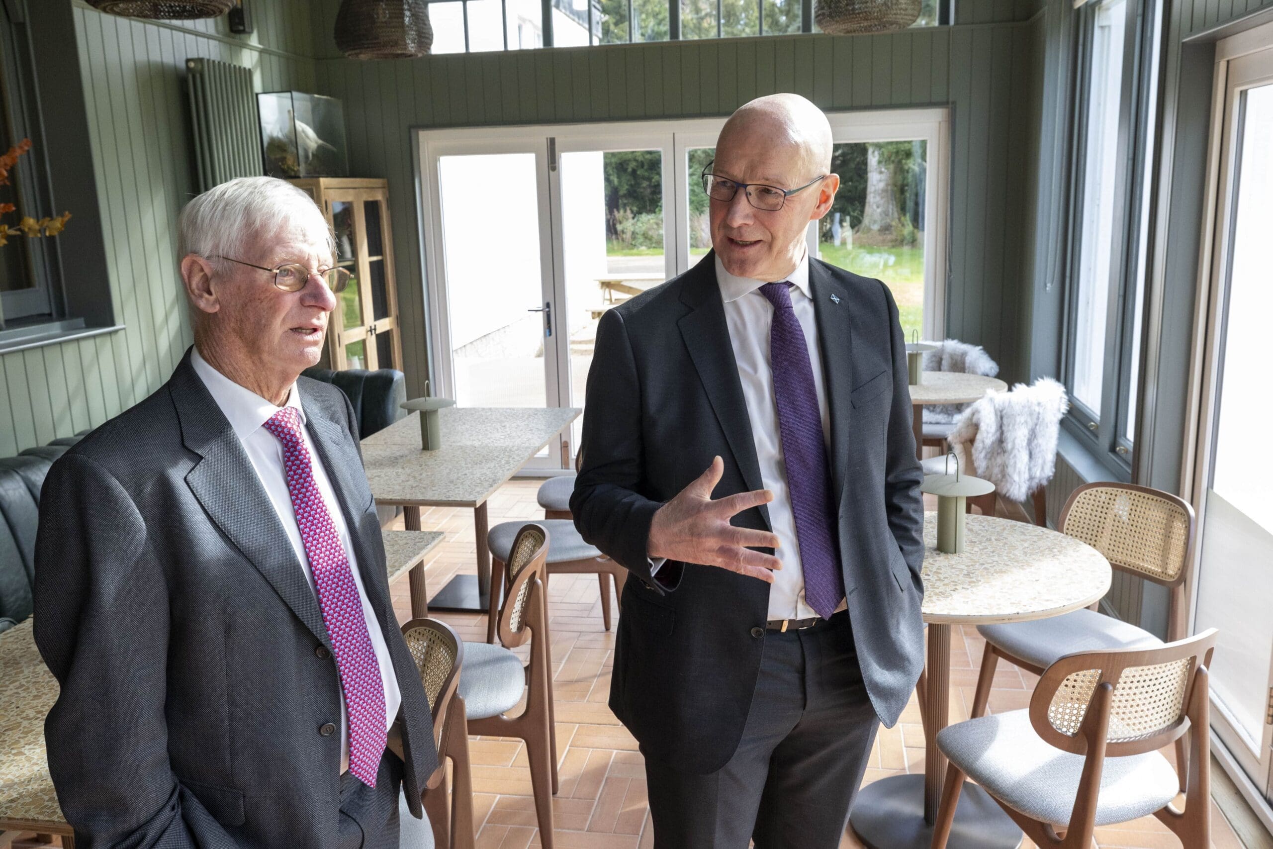 Pine Trees Hotel welcomes Scottish First Minister following multi-million pound refurb