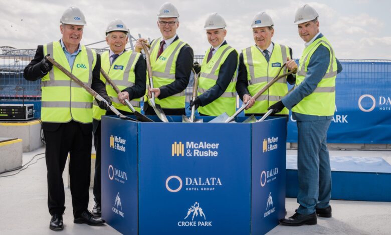 GAA and McAleer & Rushe hit construction milestone at new €40m hotel