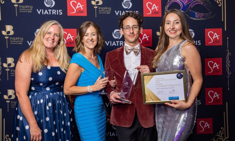 Tewinbury Farm Hotel named Family Business of the Year