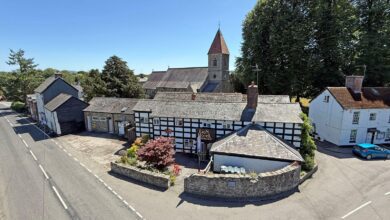 The Lion Hotel and Restaurant in Berriew brought to market