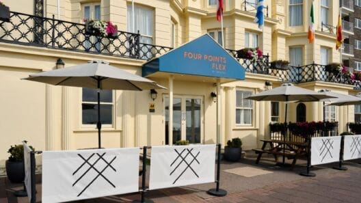 Marriott rebrands Brighton seafront hotel following refurbishment